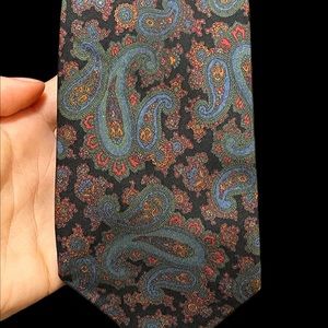 Coach Men’s Jacquard Paisley Prints Tie .
